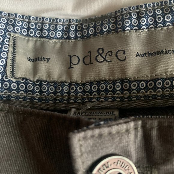 NWT Men's PD & C Brown Short Size 46 - Picture 3 of 5